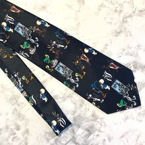 Looney Tunes Vintage 1997 Stamp Collection USPS Neck Tie Collectable Novelty Y2K